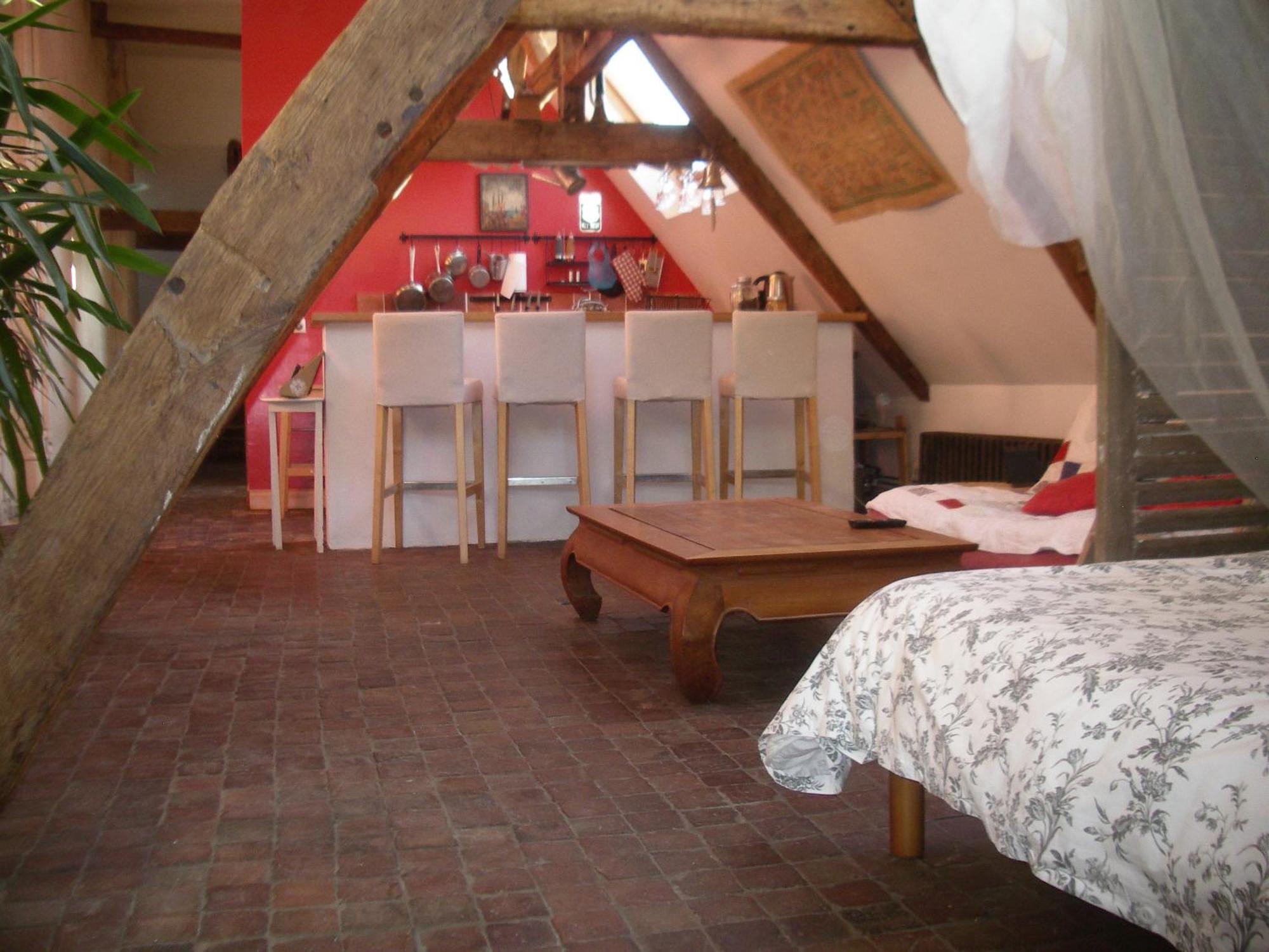 Le Refuge Des Cordeliers Apartment Laon Cameră foto