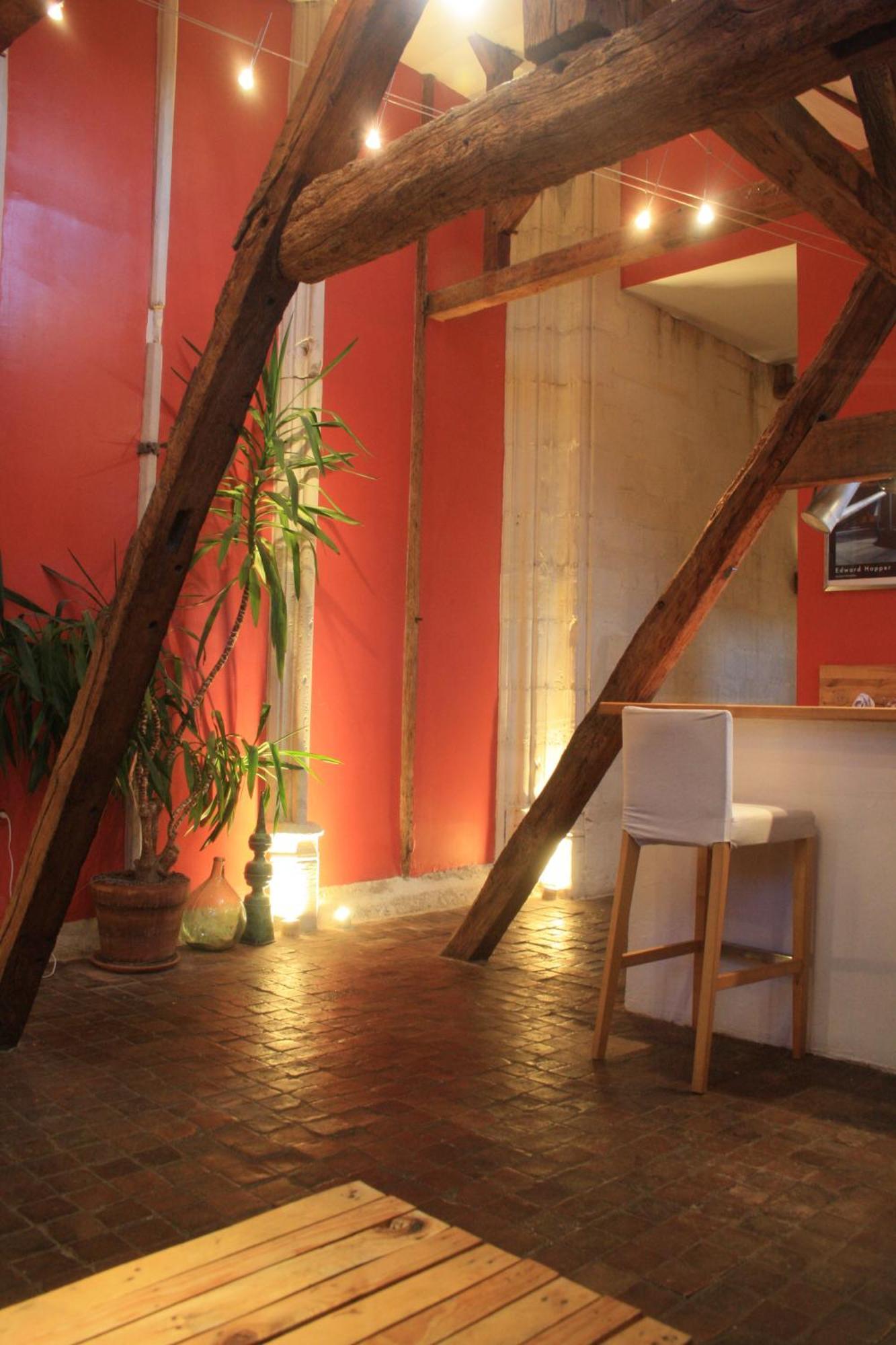 Le Refuge Des Cordeliers Apartment Laon Cameră foto